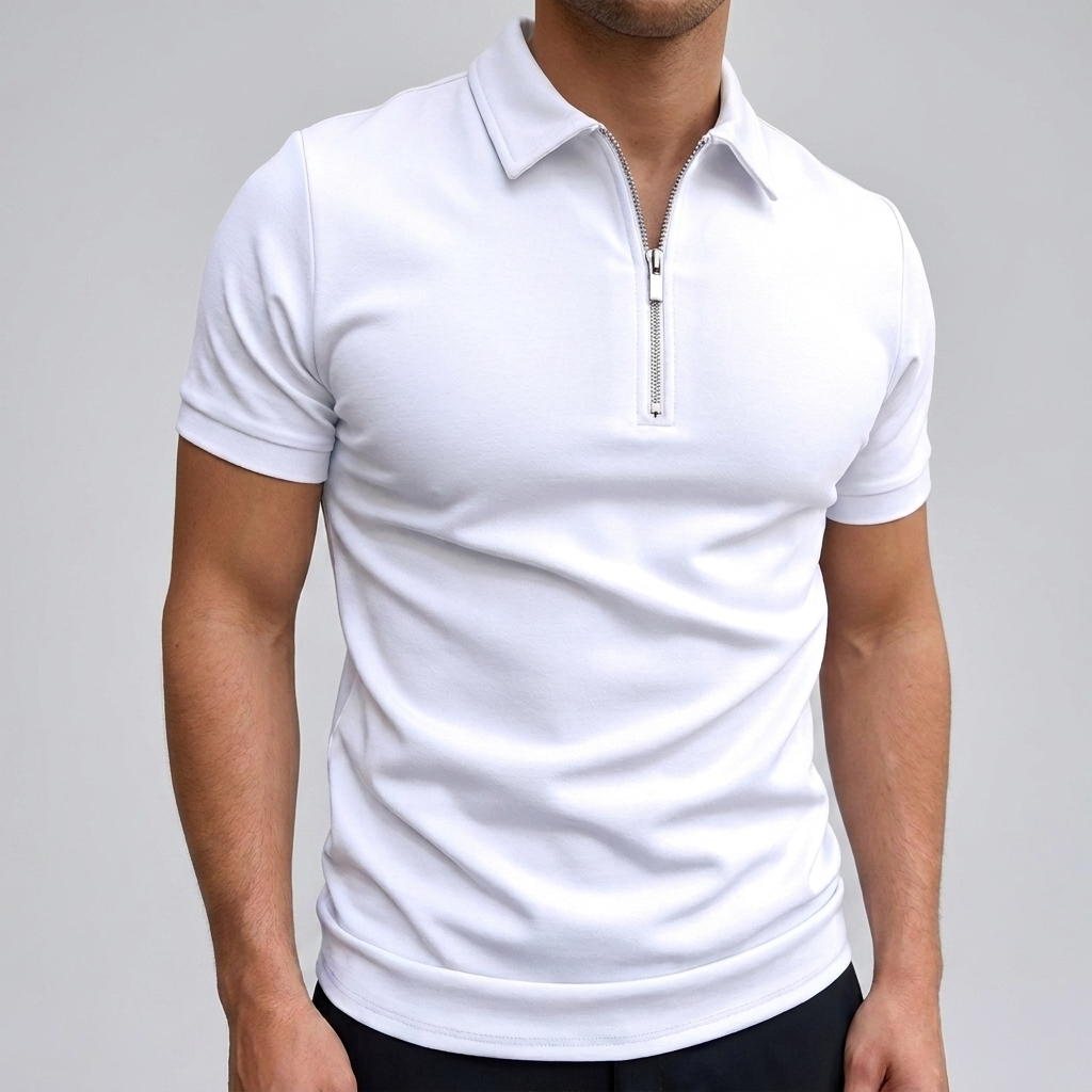 Polo top met korte mouwen voor heren