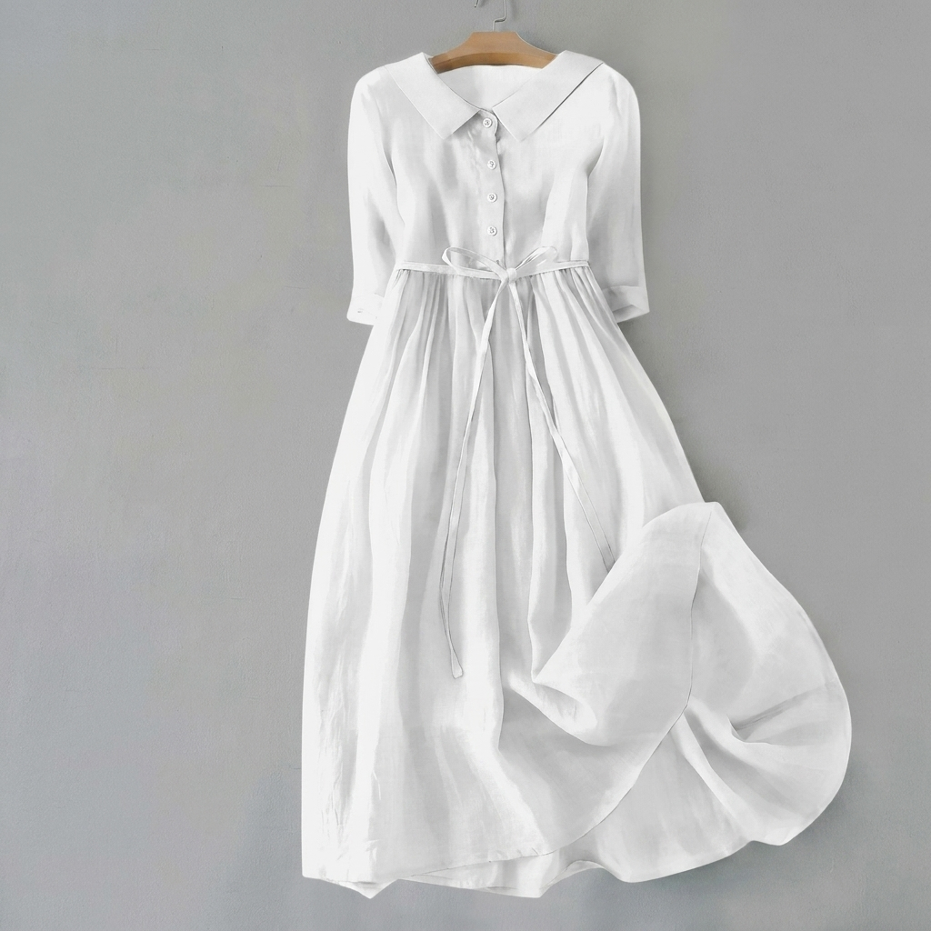 Dames Retro Rok met Plissé en Veterdetail