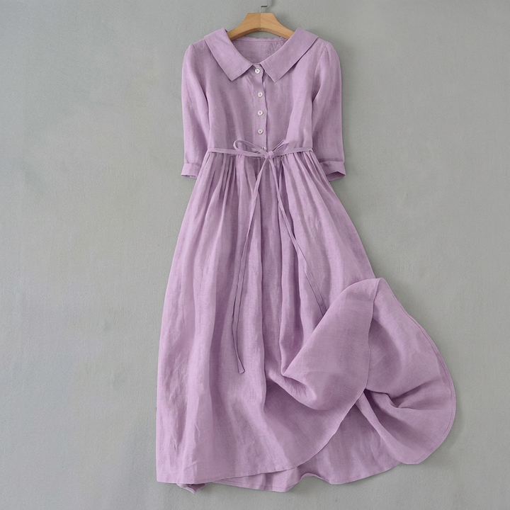 Dames Retro Rok met Plissé en Veterdetail