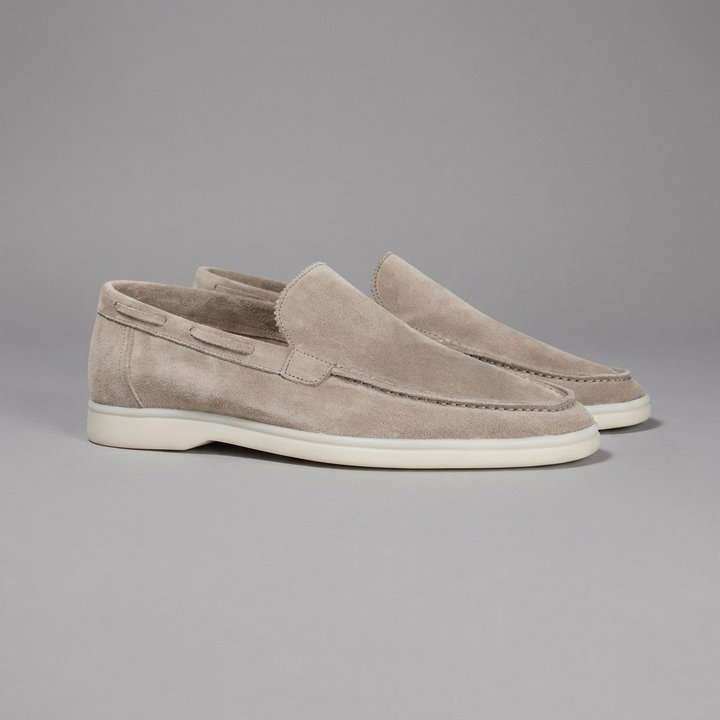 Heren Loafers met Matte Slip-On