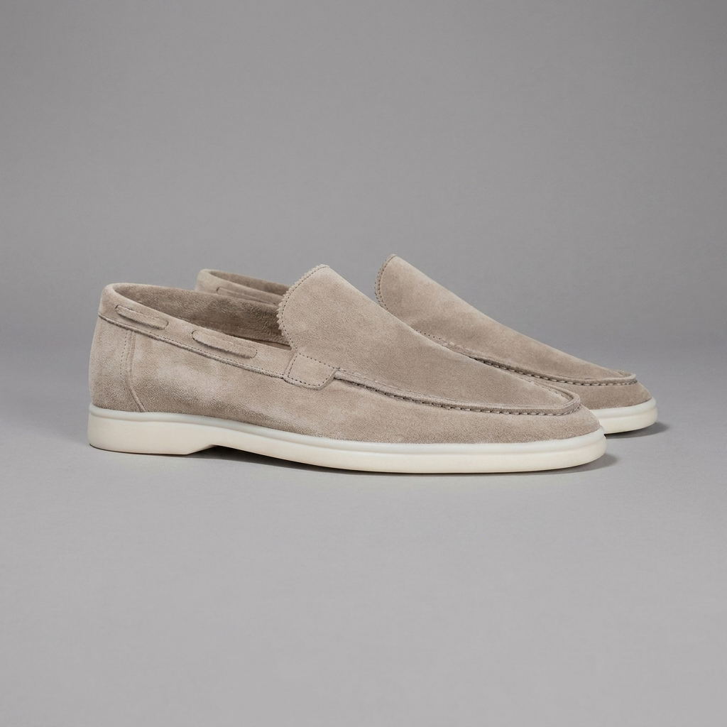 Loafers met platte zool voor heren