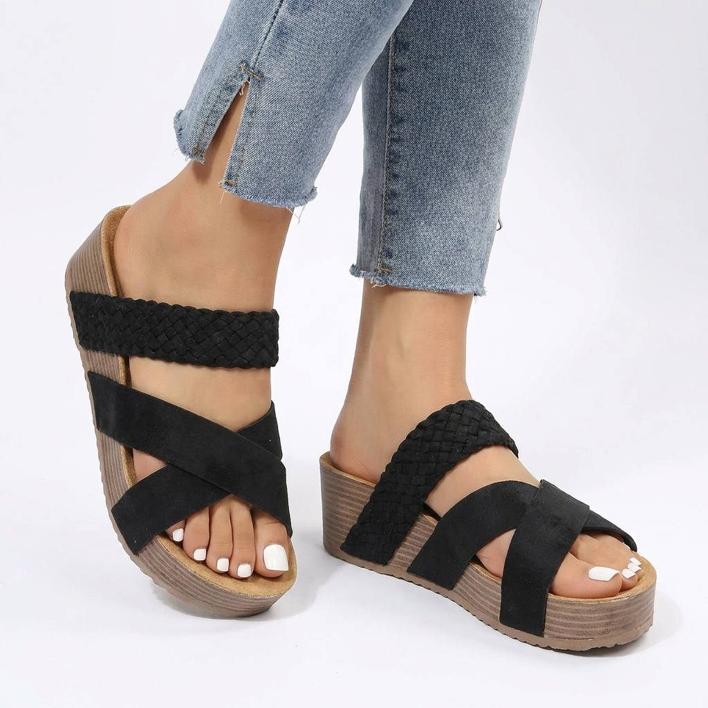 Platformsandalen voor dames in grote maten