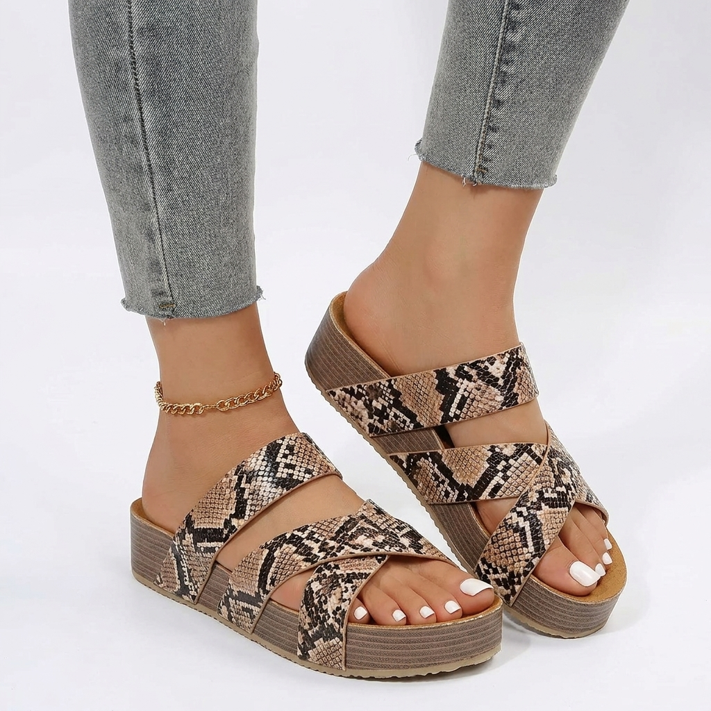 Platformsandalen voor dames in grote maten