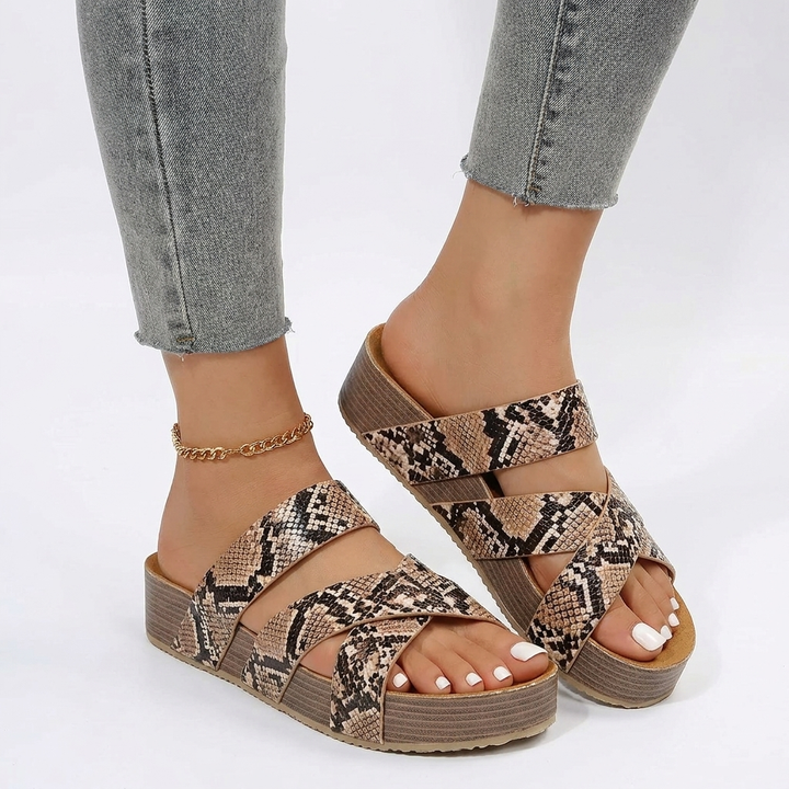 Platformsandalen voor dames in grote maten