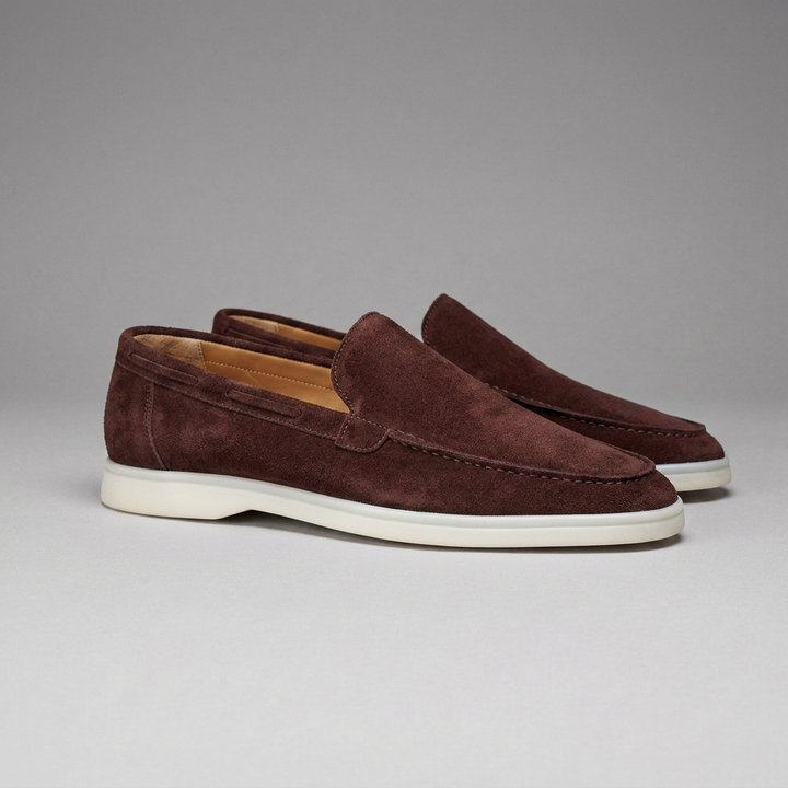 Loafers met platte zool voor heren