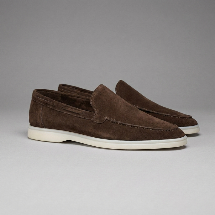 Loafers met platte zool voor heren