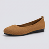 Dames instapschoenen met ronde neus en platte zool