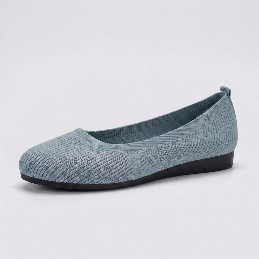 Dames instapschoenen met ronde neus en platte zool