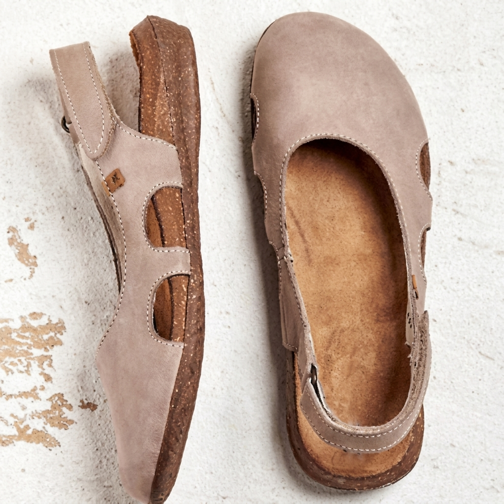 Casual platte sandalen voor dames met hielbandje