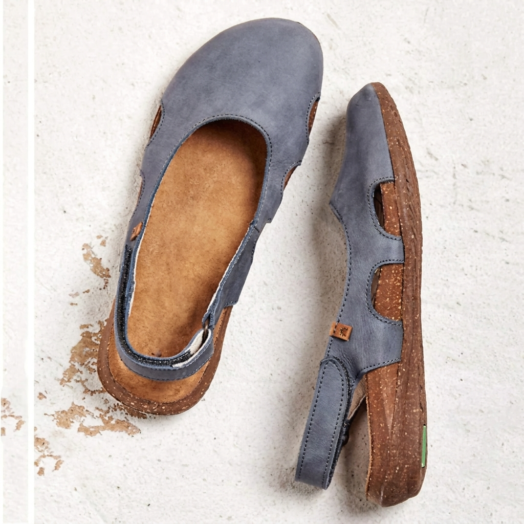 Casual platte sandalen voor dames met hielbandje