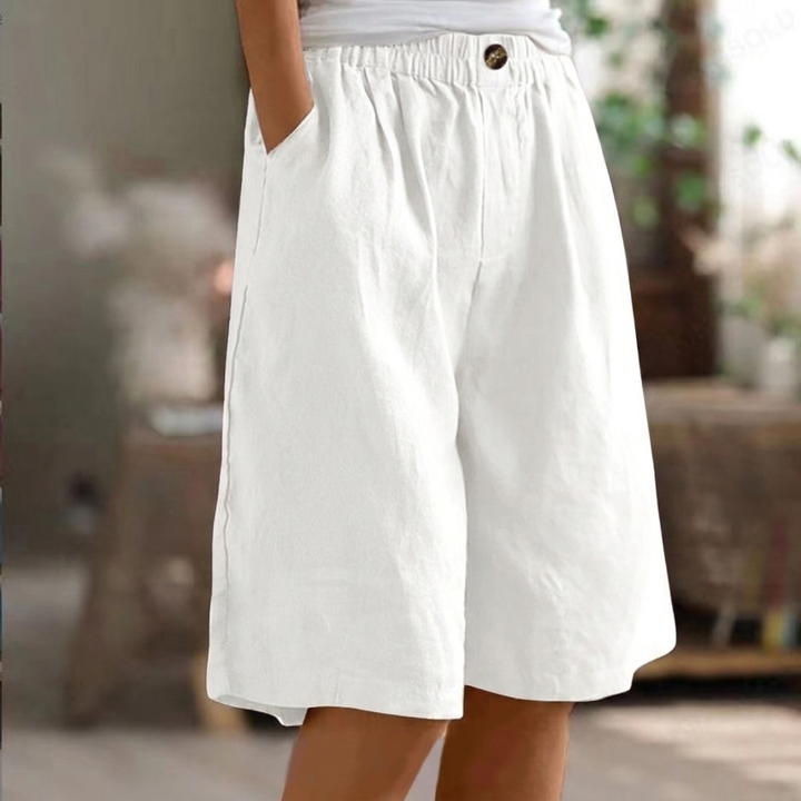 Losvallende Short met Hoge Taille voor Dames
