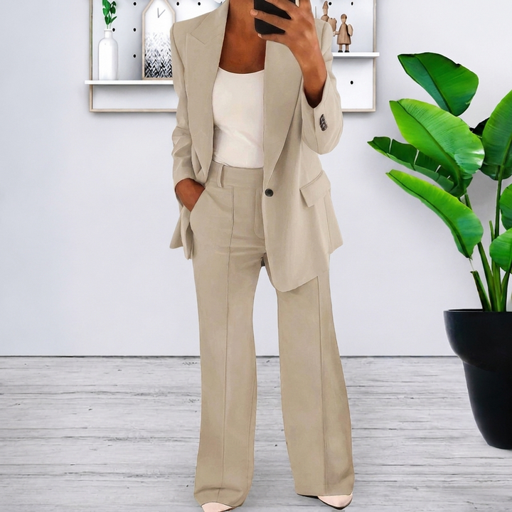 Getailleerde Blazer Set Dames