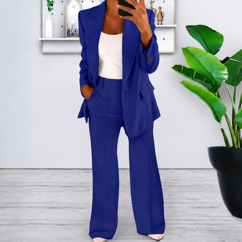 Getailleerde Blazer Set Dames