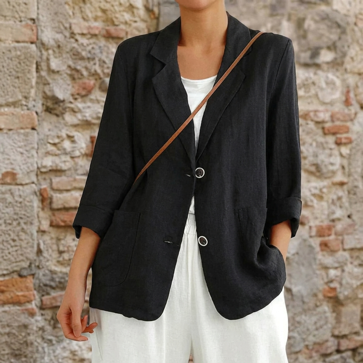 Getailleerde Blazer met Revers