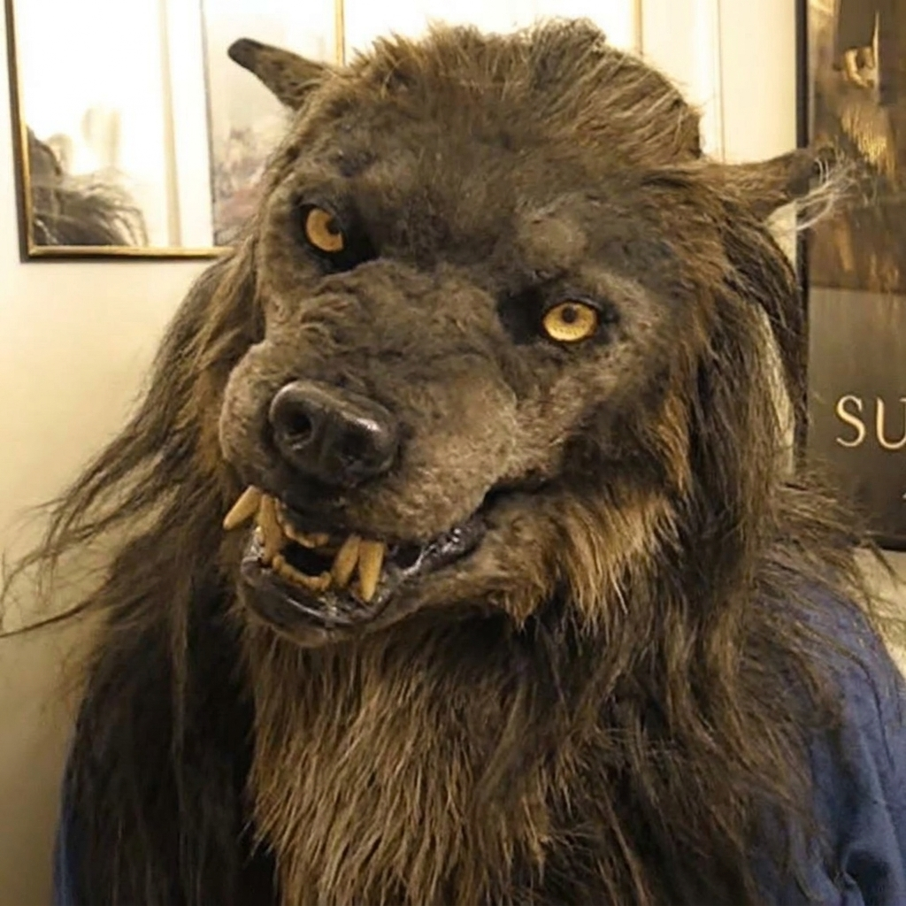 Wolfshoofd Masker