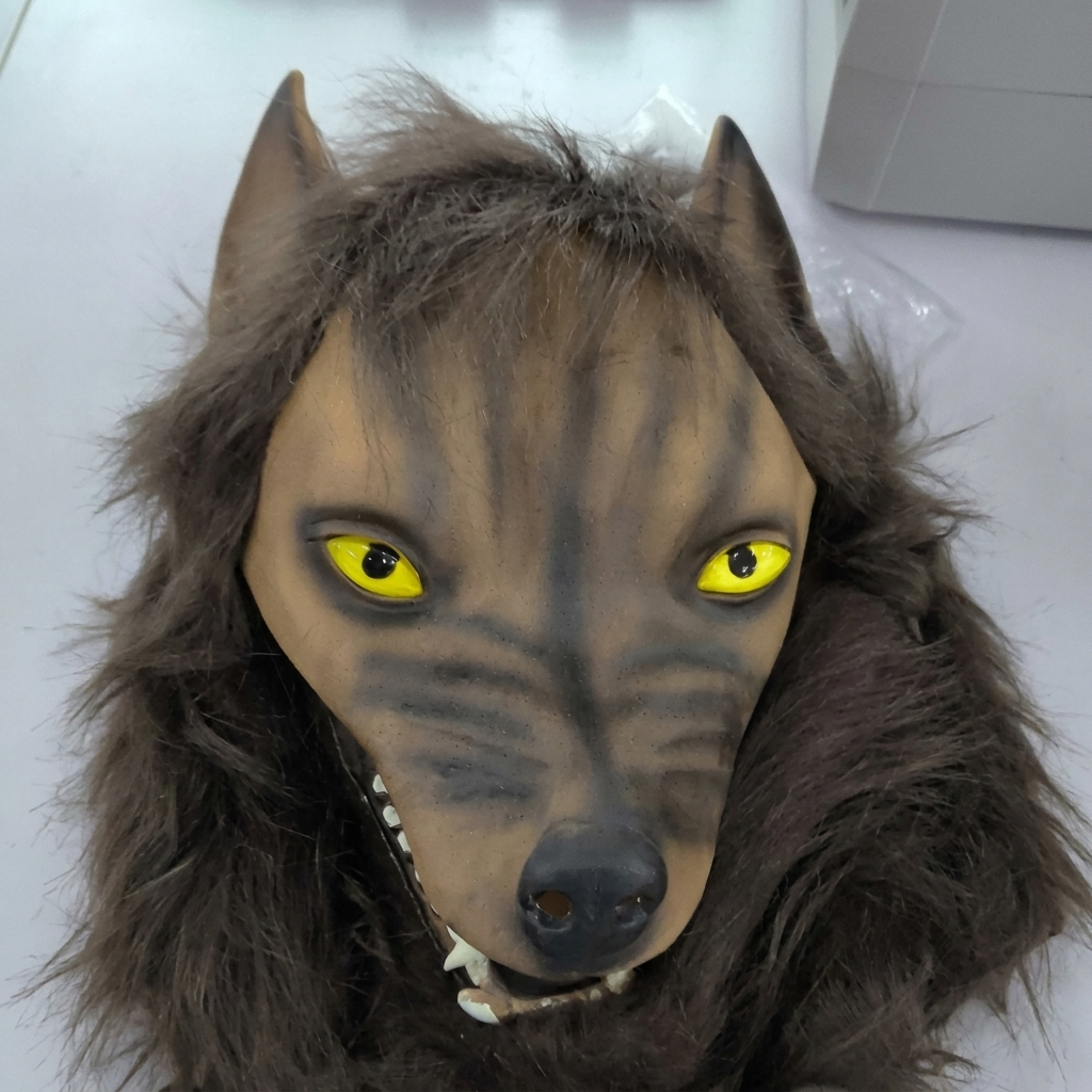Wolfshoofd Masker