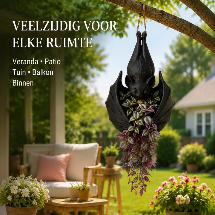 Halloween Hangende Vleermuis Bloempot