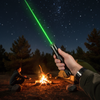 Krachtige laserpen met verstelbare focus en veiligheidssleutelslot, blauw licht