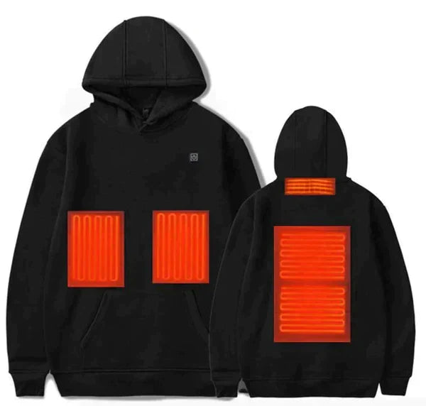 ThermaHoodie Verwarmde Unisex Wintertrui