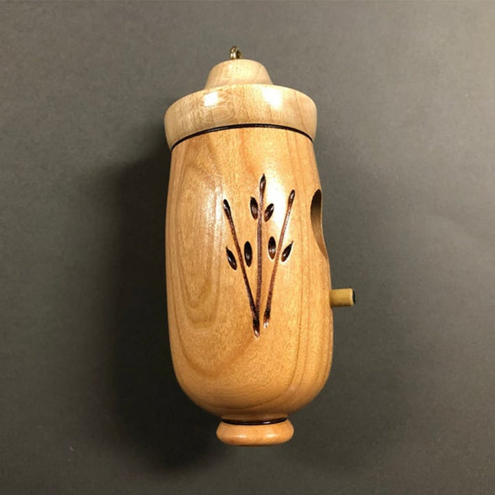 Kolibriehuisje houten nestkast mini gesneden hangend tuin buiten