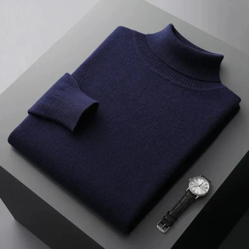 Heren coltrui – elegante laag met verfijnde look