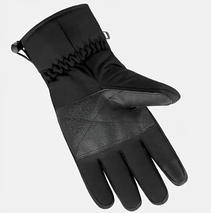 Verwarmde handschoenen met drie standen tot in je vingers