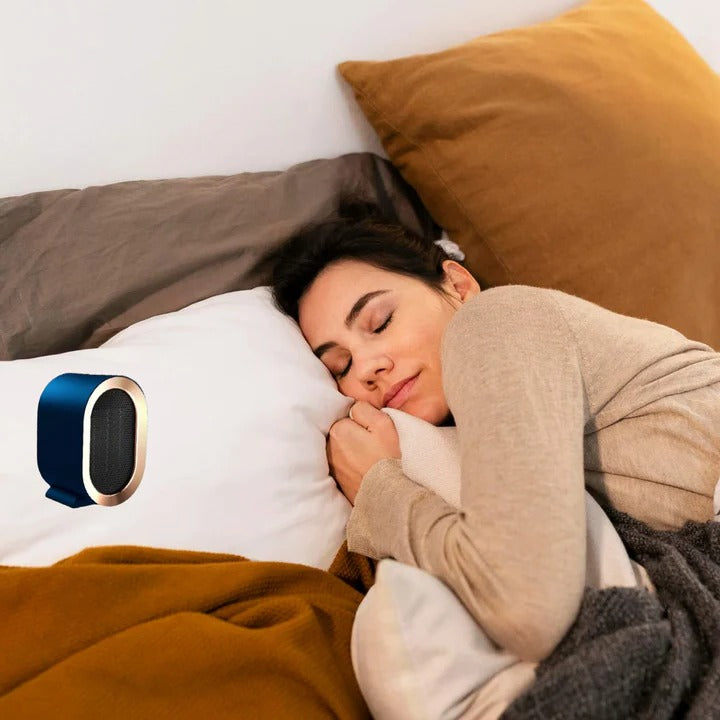 Compacte keramische kachel met timer en valbeveiliging