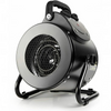 Robuuste ventilatorkachel 1500 W van metaal met IPX4