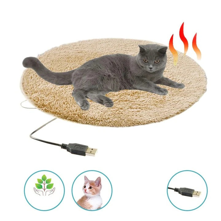 USB-warmtekussen voor huisdieren met constante warmte