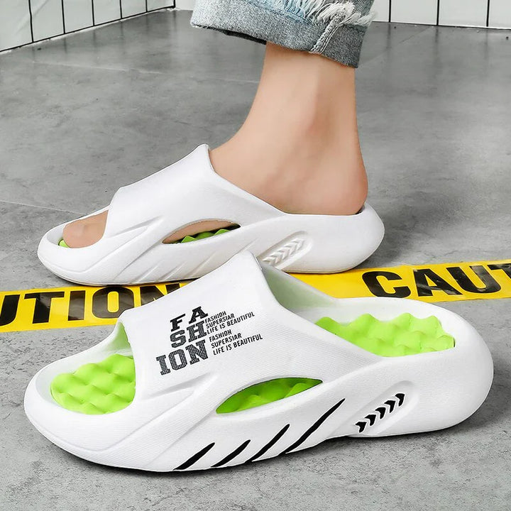 Sportieve Herenslippers Met Modern Design