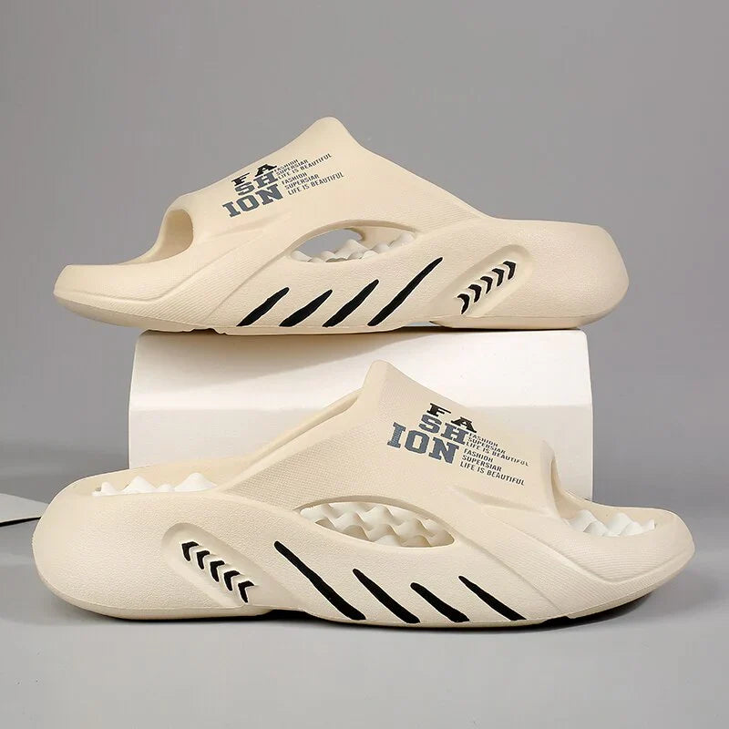 Sportieve Herenslippers Met Modern Design