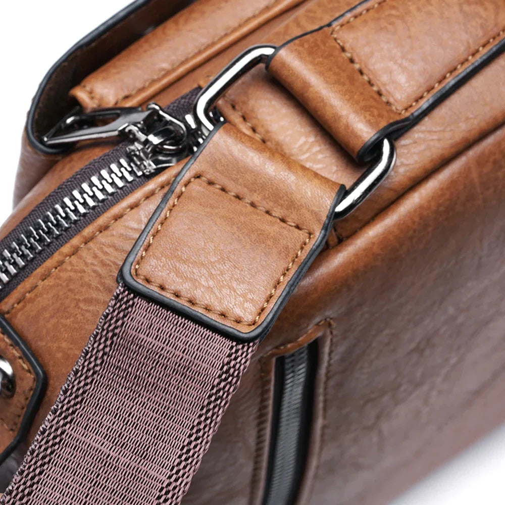 Luxe Leren Crossbody Tas