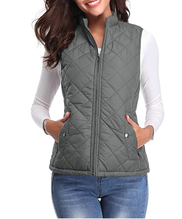Licht Gewatteerde Stijlvolle Dames Bodywarmer - Lara