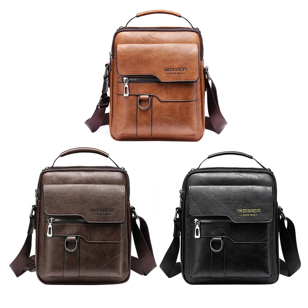 Luxe Leren Crossbody Tas