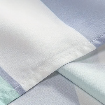 Trendy gestreept herenoverhemd met korte mouwen