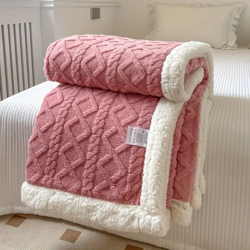 Premium Snuggle Sherpa Deken