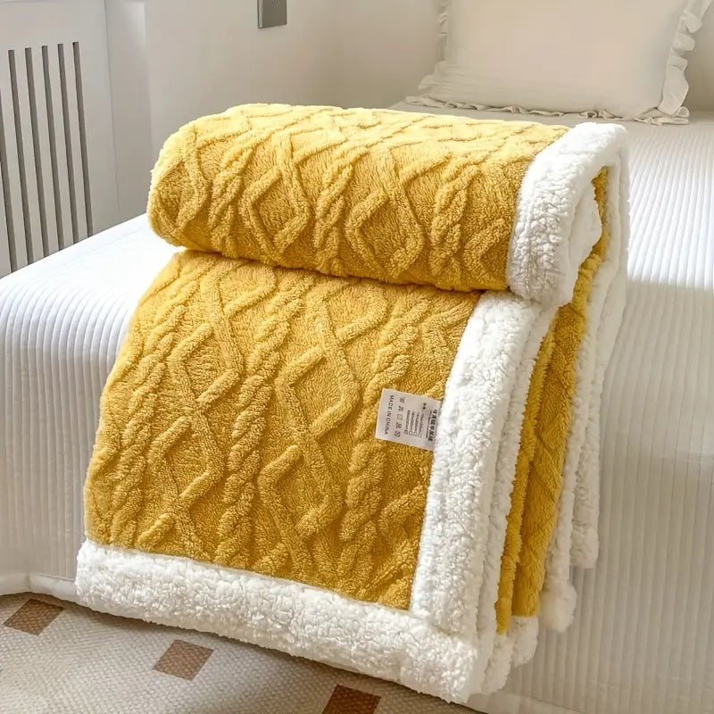 Premium Snuggle Sherpa Deken