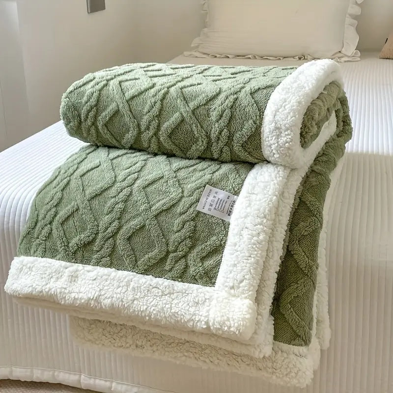 Premium Snuggle Sherpa Deken