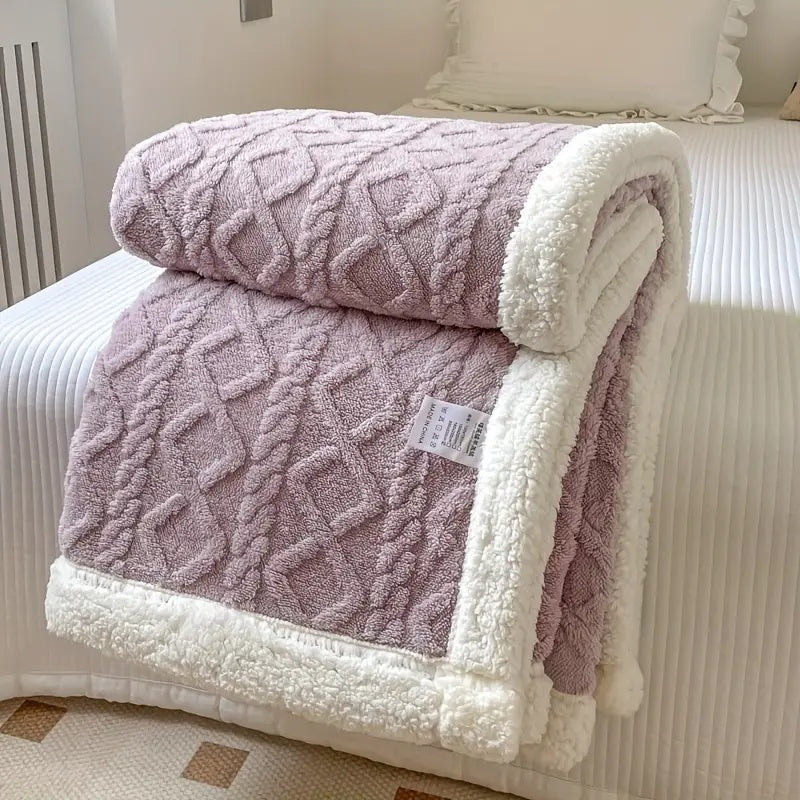 Premium Snuggle Sherpa Deken