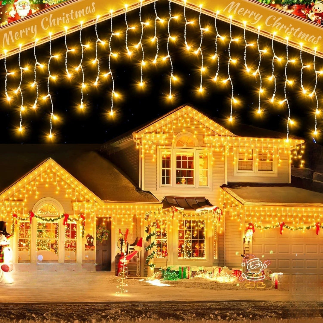 Magisch LED-lichtgordijn