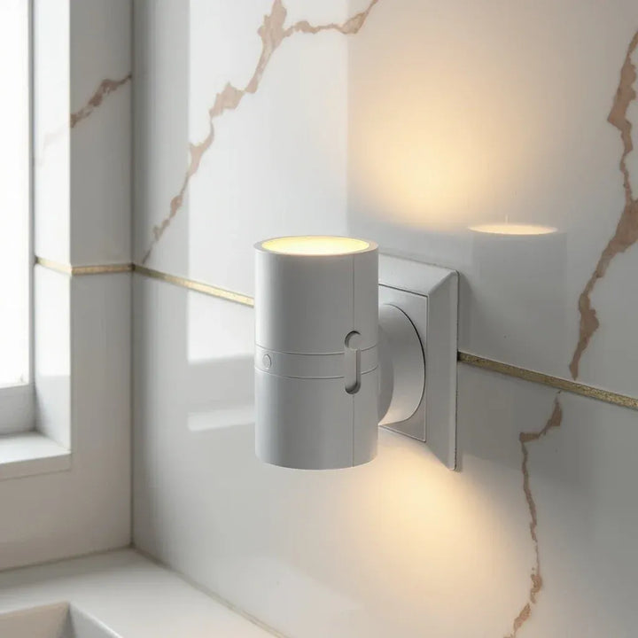 Bauhaus-design nachtlamp - dimbaar LED-licht