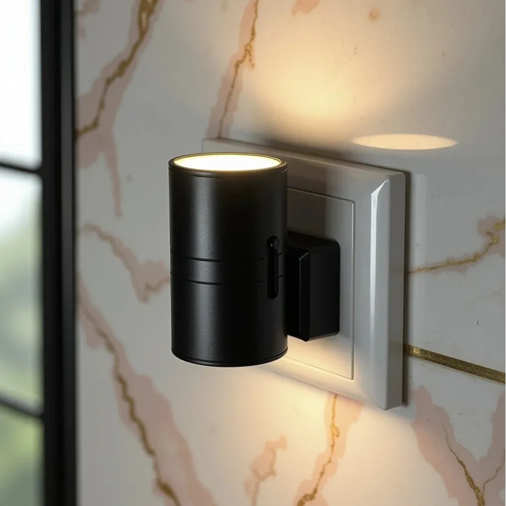 Bauhaus-design nachtlamp - dimbaar LED-licht