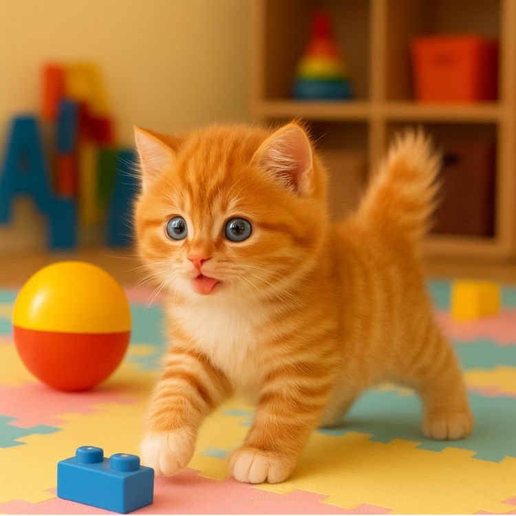 Interactieve kattenspeelgoedrobot met zachte pluche vacht, loopt en miauwt, elektronisch huisdier poesje