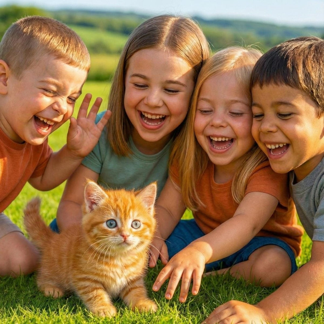Interactieve kattenspeelgoedrobot met zachte pluche vacht, loopt en miauwt, elektronisch huisdier poesje