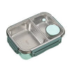 Geïsoleerde roestvrijstalen bento-lunchbox voor volwassenen.