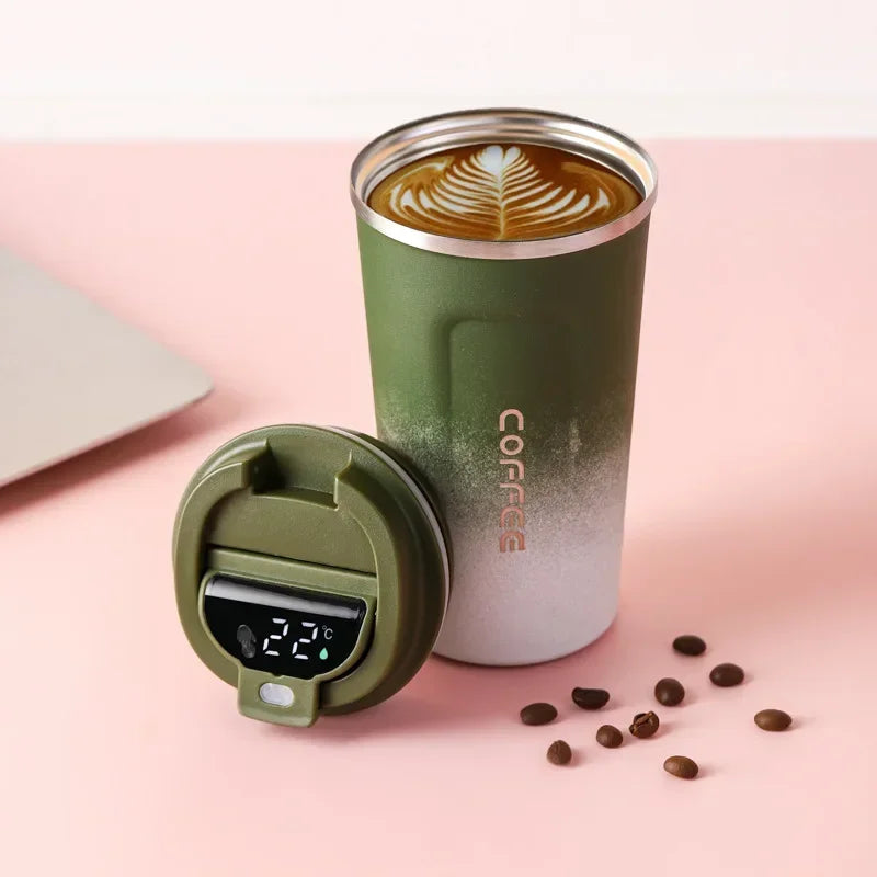 Thermobeker van Roestvrij Staal met Slim Temperatuurdisplay – TempMate