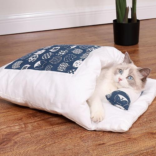Winterslaapzak voor Katten – SnugKitty Frost Magic