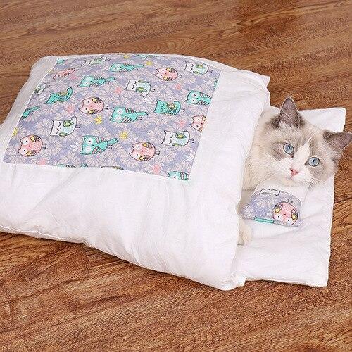 Winterslaapzak voor Katten – SnugKitty Frost Magic