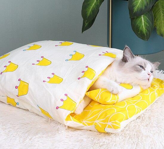 Winterslaapzak voor Katten – SnugKitty Frost Magic