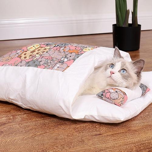 Winterslaapzak voor Katten – SnugKitty Frost Magic